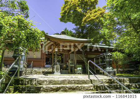 82nd of the 88 Shikoku Temples: Nekoji Temple, main hall corridor, Takamatsu City, Kagawa Prefecture 82nd of the 88 Shikoku Temples: Nekoji Temple, main hall corridor, Takamatsu City, Kagawa Prefecture 116841015