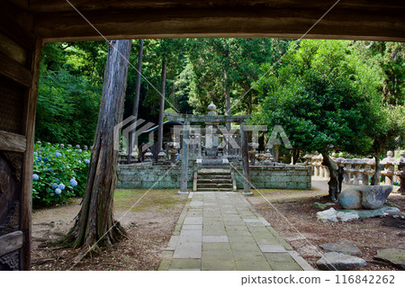 Grave of the Matsudaira family, lords of Matsue Domain, Gesshoji 116842262