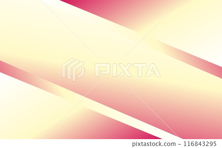 Minimal geometric background. Yellow and red elements with gradient. Minimal geometric background. Yellow and red elements with gradient. 116843295