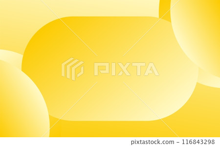 Minimal geometric background. Yellow elements with gradient Minimal geometric background. Yellow elements with gradient 116843298
