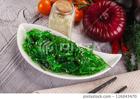Asian vegan cuisine Chukka salad Asian vegan cuisine Chukka salad 116843470