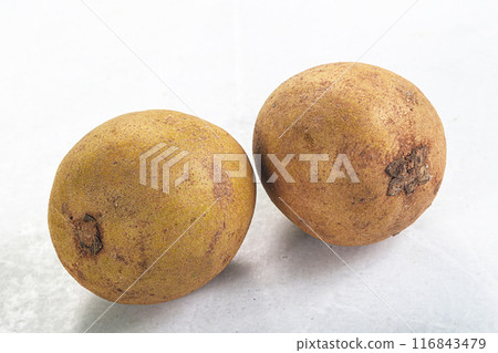 Sweet exotic tropical fruit - Sapodilla Sweet exotic tropical fruit - Sapodilla 116843479
