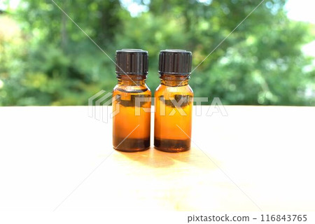 Bottle of aroma oil Bottle of aroma oil 116843765