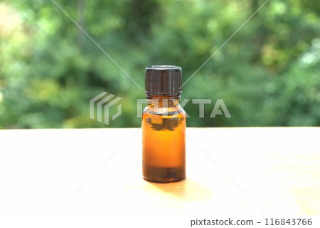 Bottle of aroma oil Bottle of aroma oil 116843766