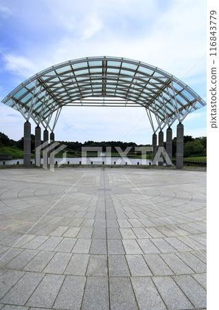 Hitachi Seaside Park Water Stage and West Pond 116843779