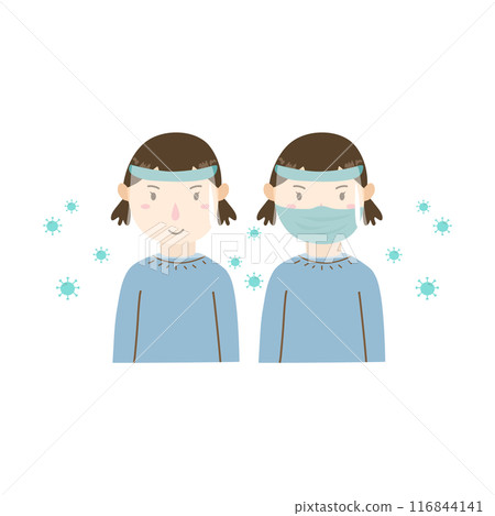 people using face mask for covid19 pandemic  116844141
