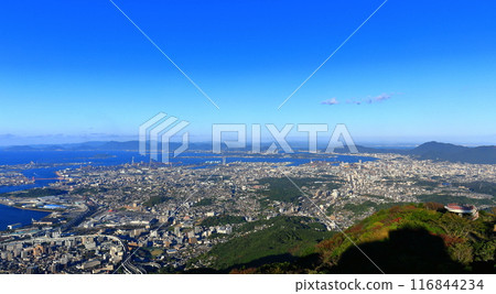 [Fukuoka Prefecture] Kitakyushu seen from Sarakurayama Observation Deck 116844234