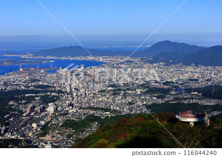 [Fukuoka Prefecture] Kitakyushu seen from Sarakurayama Observation Deck 116844240