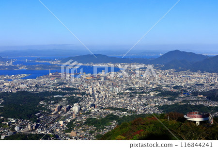 [Fukuoka Prefecture] Kitakyushu seen from Sarakurayama Observation Deck 116844241