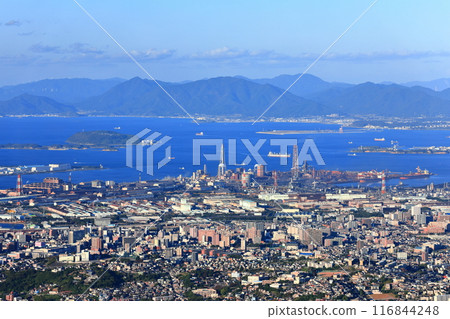 [Fukuoka Prefecture] Kitakyushu seen from Sarakurayama Observation Deck 116844248