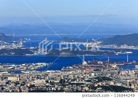 [Fukuoka Prefecture] Kitakyushu seen from Sarakurayama Observation Deck 116844249