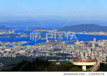 [福岡縣] 從猿倉山展望台看到的北九州 116844256