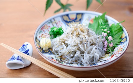 Fresh raw whitebait Fresh raw whitebait 116845930