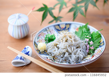 Fresh raw whitebait 116845932