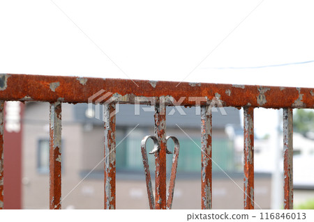 fence, balcony, iron, rust, deterioration, rust, outdoor, rusty, rust, old, metal fence, balcony, iron, rust, deterioration, rust, outdoor, rusty, rust, old, metal 116846013