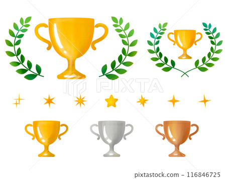 排名圖示獎杯 排名圖示獎杯 116846725