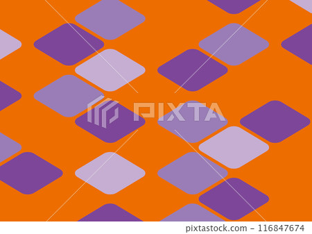 Colorful tile pattern background with autumn and Halloween themes 116847674
