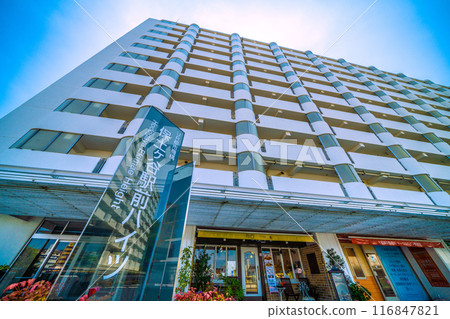 日本橫濱城市景觀，七月。橫濱市保土谷區保土谷站（東口）正面景觀＝22號 116847821