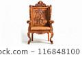 Antique Carved Wooden Chair 116848100