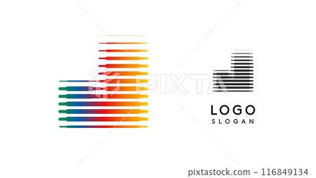 Heavy futuristic tech-inspired letter J, dynamic gradient logo, bold space letter for impactful modern branding, innovative logo, contemporary design, cutting-edge typography. Vector monogram Heavy futuristic tech-inspired letter J, dynamic gradient logo, bold space letter for impactful modern branding, innovative logo, contemporary design, cutting-edge typography. Vector monogram 116849134