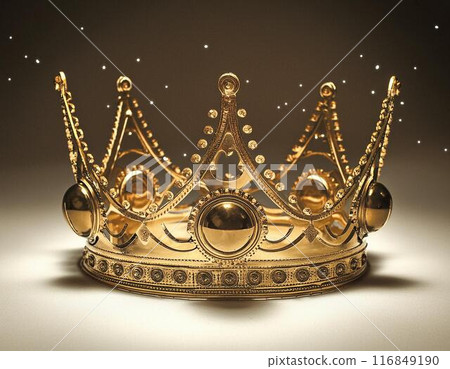 A premium golden crown 116849190