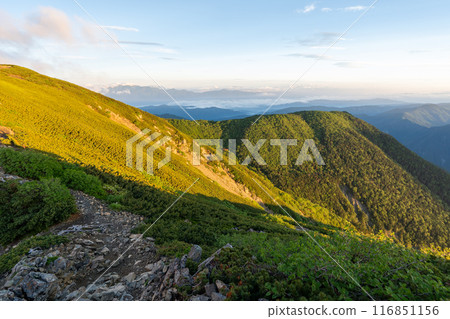 從Kosenjogatake到Senjogatake的足跡 116851156