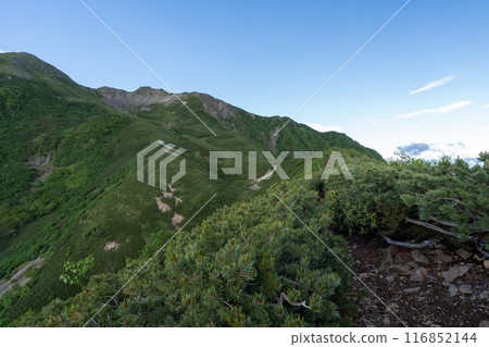 從千疊岳到千疊小屋、流澤小屋的登山路線 116852144