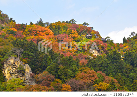 Mountain temples, Mt. Hoju, Risshakuji Temple 116852374