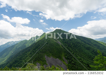 從北澤峠到貝駒岳的登山路線 116852832