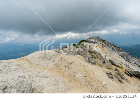Hiking trail from Kitazawa Pass to Mt. Kaikoma Hiking trail from Kitazawa Pass to Mt. Kaikoma 116853114