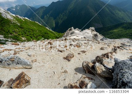Hiking trail from Kitazawa Pass to Mt. Kaikoma 116853304