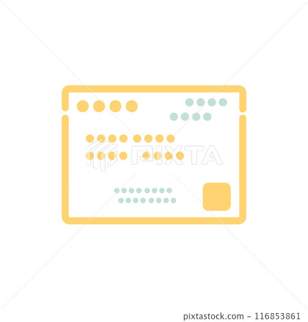Health insurance card illustration Health insurance card illustration 116853861