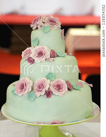 Three Tier Cake 116854382
