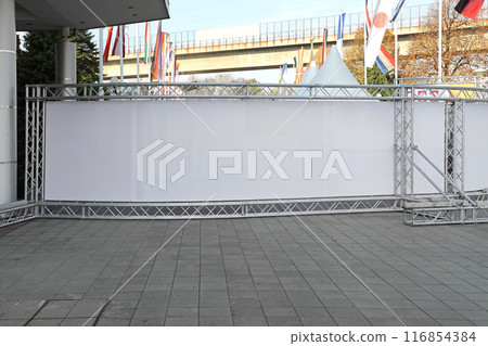 Long Stage Billboard Long Stage Billboard 116854384