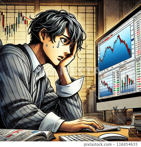 人們擔心股市崩盤 116854635