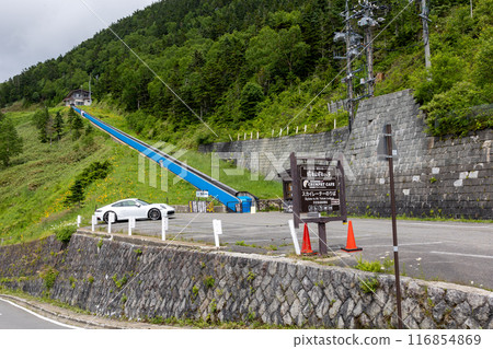 Shiga Kogen in summer - View from Yokoteyama Skyraft Shiga Kogen in summer - View from Yokoteyama Skyraft 116854869