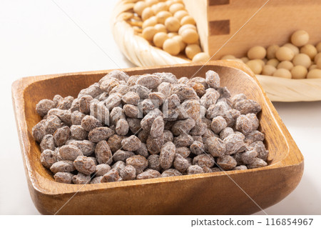 Hosi natto (dried natto) Hosi natto (dried natto) 116854967