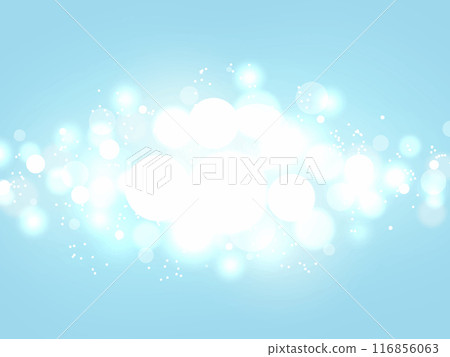 Light blue background material with beautiful shining light Light blue background material with beautiful shining light 116856063