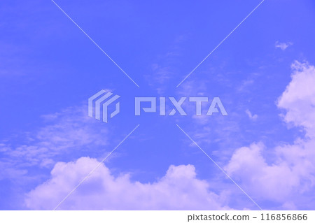 藍天白雲(背景素材) 藍天白雲(背景素材) 116856866