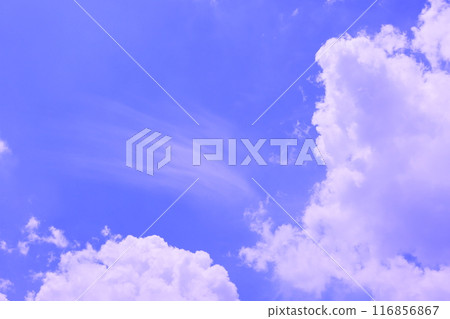 藍天白雲（背景素材） 116856867