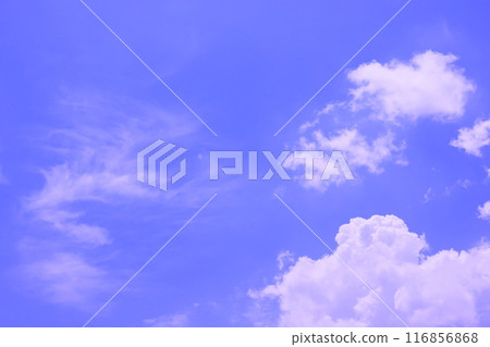 藍天白雲(背景素材) 藍天白雲(背景素材) 116856868