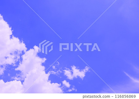 Blue sky with clouds (background material) Blue sky with clouds (background material) 116856869