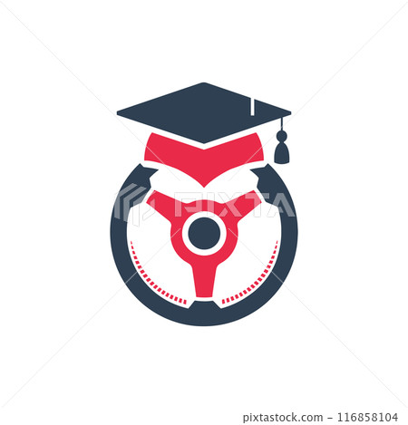 Driving School logo. drive logo. Driving logo 116858104