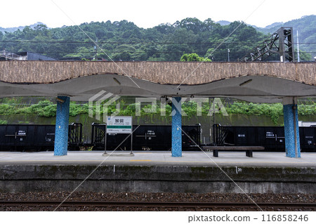 Taiwan Houtong Station platform Taiwan Houtong Station platform 116858246