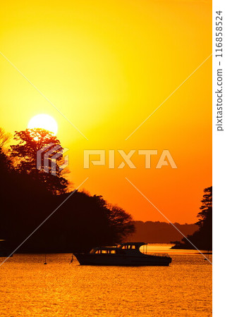 Dawn in Matsushima (Miyagi Prefecture) 116858524