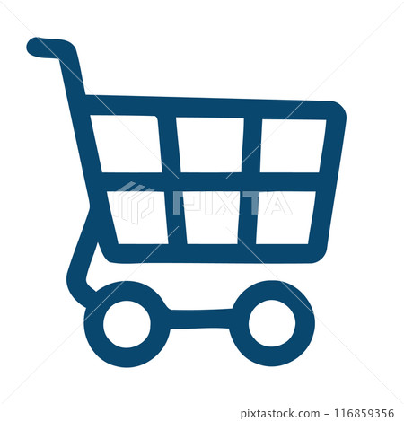 Shopping cart icon. 116859356