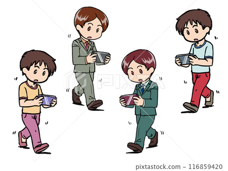 步行智慧型手機1 116859420