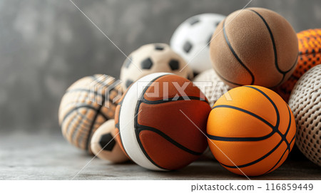Various Sports Balls Collection 116859449