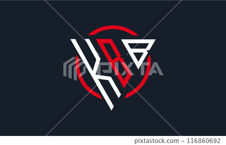 KBE triangle modern logo  116860692