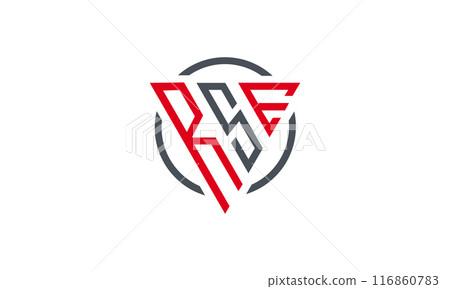 RSE triangle modern logo RSE triangle modern logo 116860783
